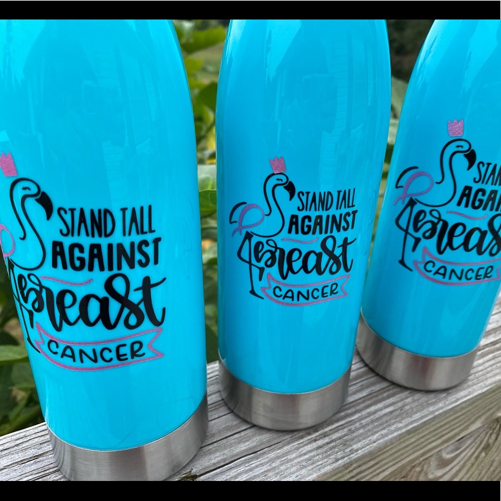 Breast Cancer Awareness water bottles
